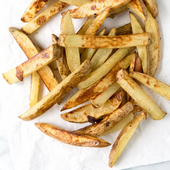 Homemade Oven Fries - Recipe photo by boulderlocavore