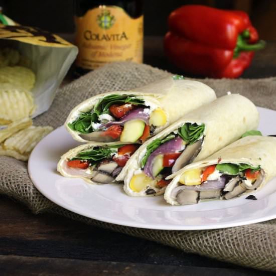 Grilled Veggie Wrap - Recipe photo by susanstable
