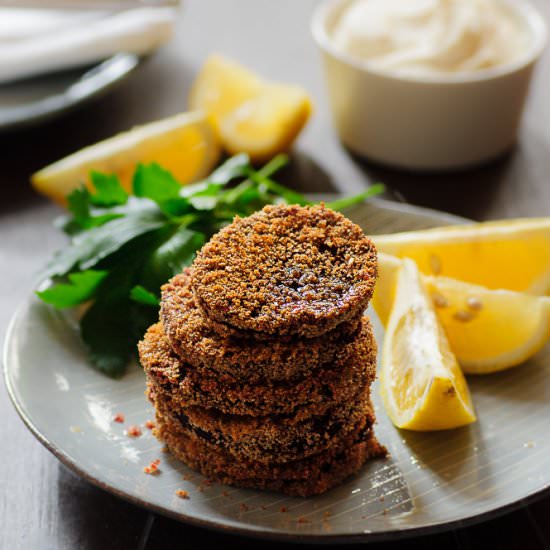 Baked Beet Schnitzel - Recipe photo by Machandel