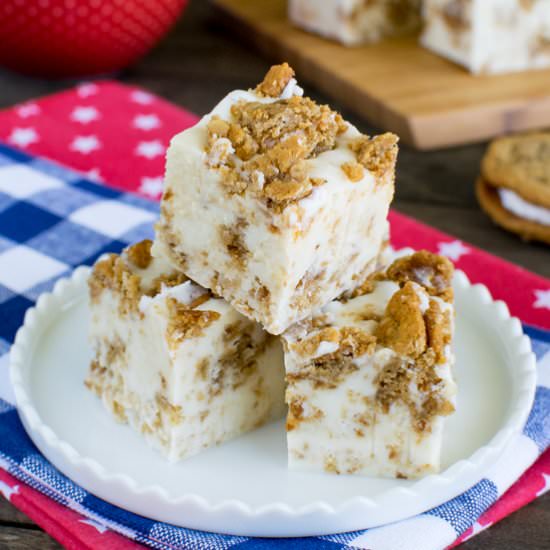 White Chocolate Oatmeal Creme Fudge - Recipe photo by BruCrewLife