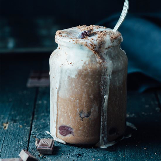 Boozy Black Forest Shake - Recipe photo by My Goodness Kitchen
