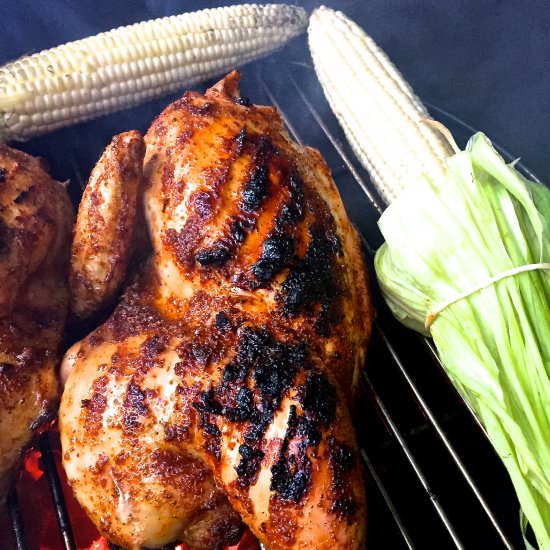 Grilled Chicken - Recipe photo by Grits and Pinecones