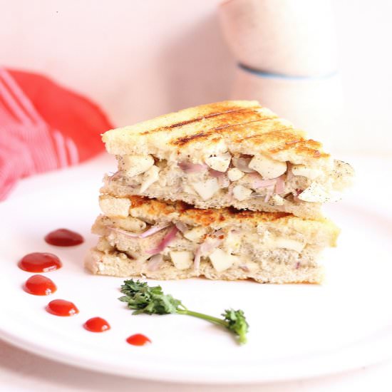 Egg White Sandwich - Recipe photo by rakshaskitchen