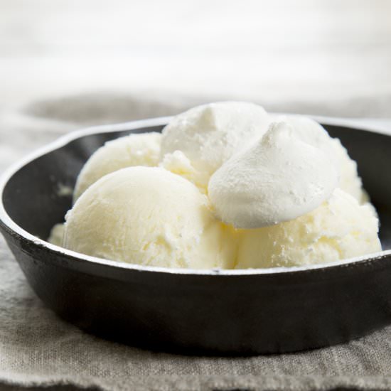 No Churn Marshmallow Ice Cream - Recipe photo by gfshoestring