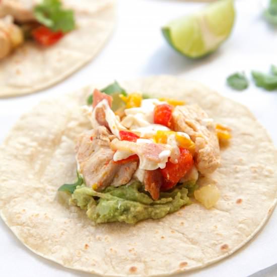 "Alambre de Pollo" Tacos - Recipe photo by Tastes so fine