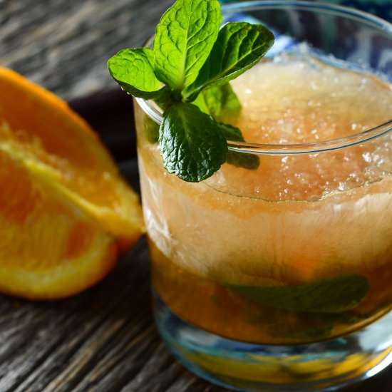 Orange Mint Julep - Recipe photo by ALifeWellConsumed