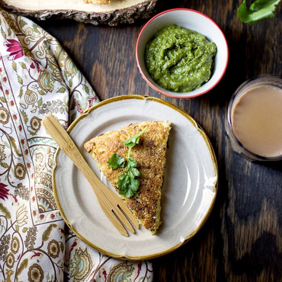 Quick Pan Handvo - Recipe photo by Pavani