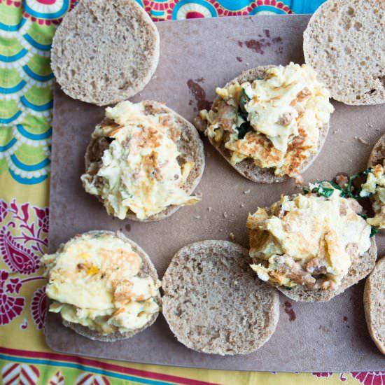 Make Ahead Breakfast Sandwiches - Recipe photo by myutensilcrock