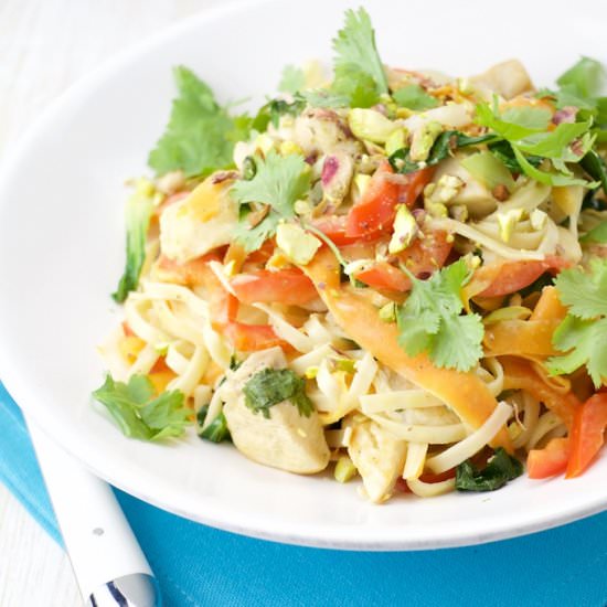 Coco-Lemongrass Chicken Noodles - Recipe photo by The FoodOlic