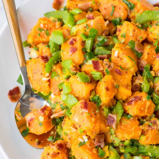 Sweet Potato Salad - Recipe photo by wellplated