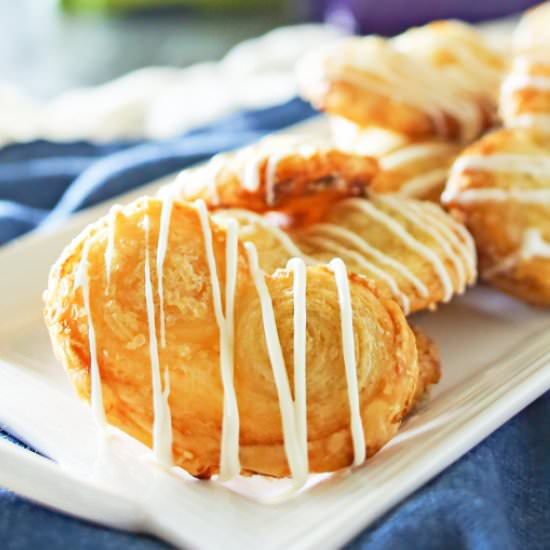 White Chocolate Palmiers - Recipe photo by Kleinworth &amp; Co