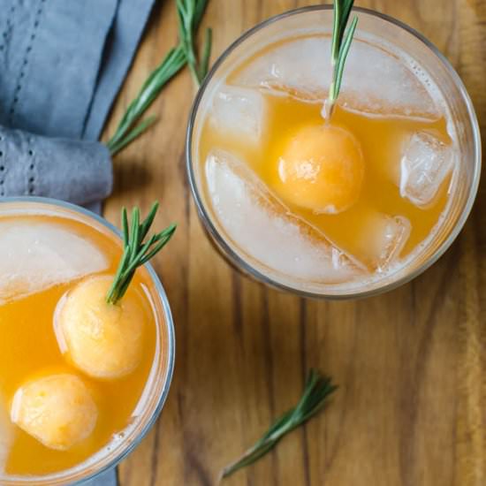 Absolut Melon Baller - Recipe photo by garlic and zest