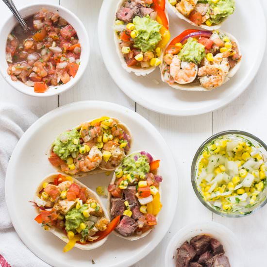Mini Burrito Bowls - Recipe photo by thegirlonbloor