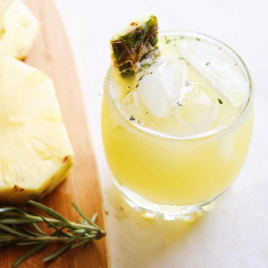 Rosemary Pineapple Margarita - Recipe photo by Margaritas On The Rocks