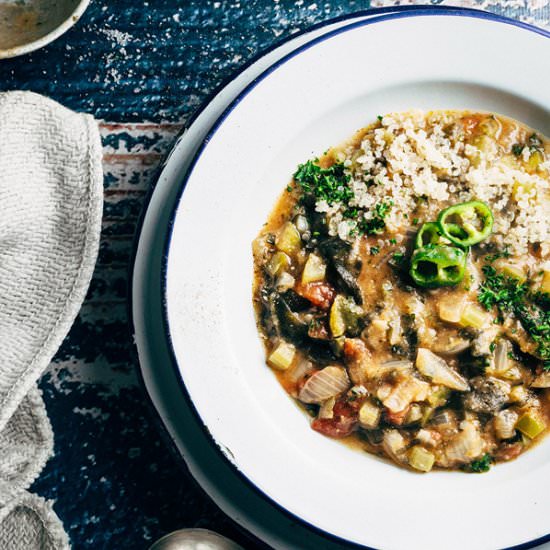 Vegetable Étouffée - Recipe photo by My Goodness Kitchen