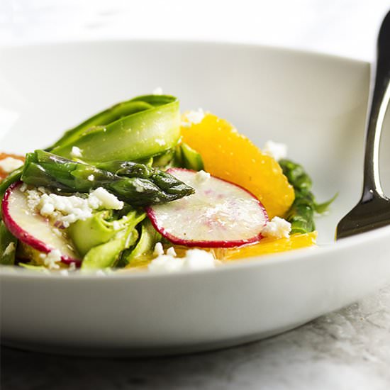 Shaved Asparagus Salad - Recipe photo by justalittlebitofbacon