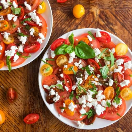 Tomato Plate - Recipe photo by JessExplainsItAll