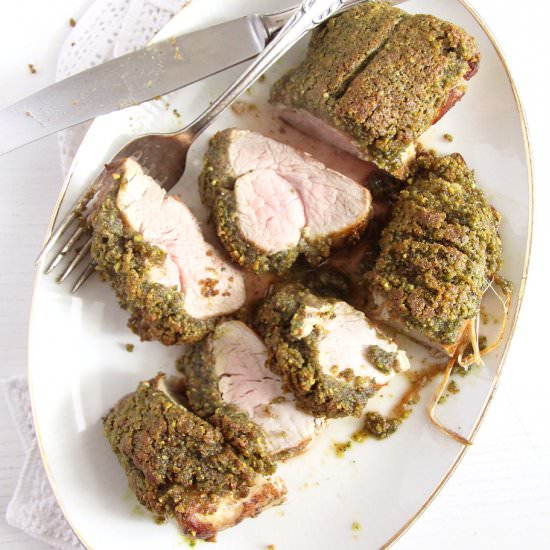 Herbed Pork Tenderloin - Recipe photo by adinutza