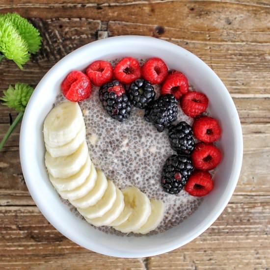 Chia Seed Pudding - Recipe photo by cleaneatinggoddess
