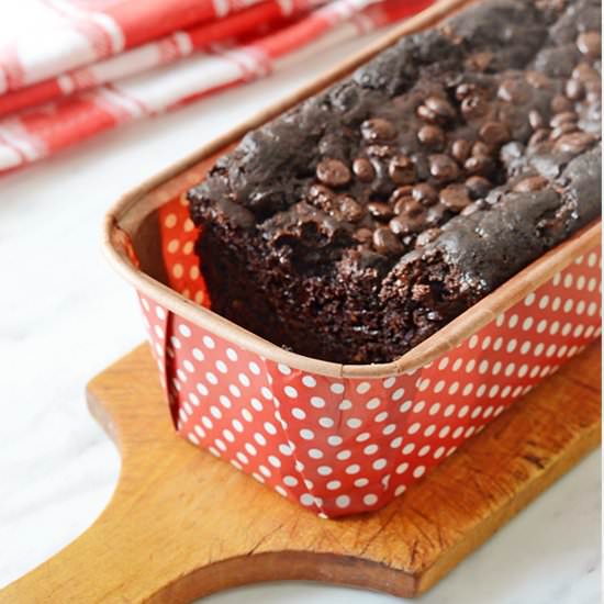 Easy Double Chocolate Zucchini Bread - Recipe photo by dieTTaste