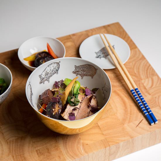 Pork Belly "Asian Style" - Recipe photo by Bert007