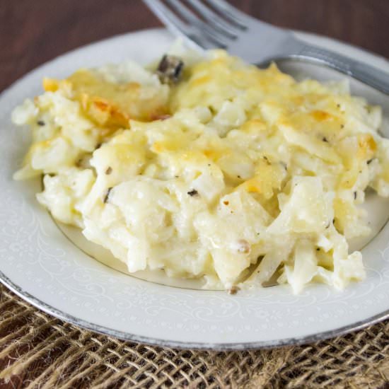 Cheesy Hashbrown Casserole - Recipe photo by buildyourbite