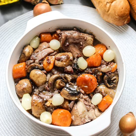 Coq au Vin - Recipe photo by rsmacaalay