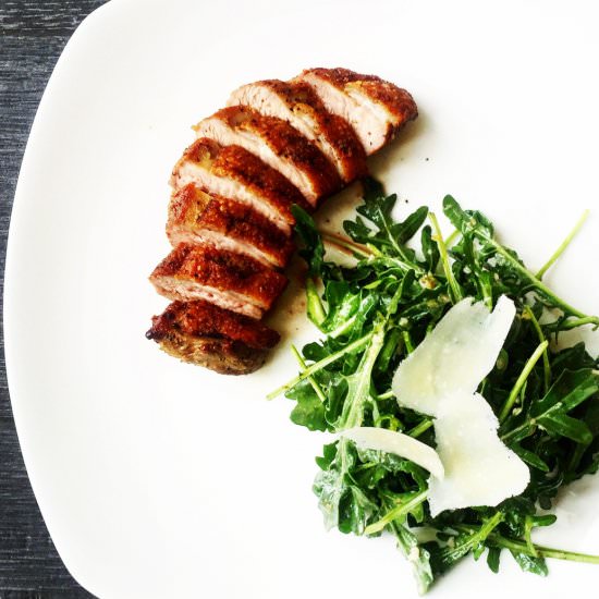 Curried Duck Breast - Recipe photo by masappetit