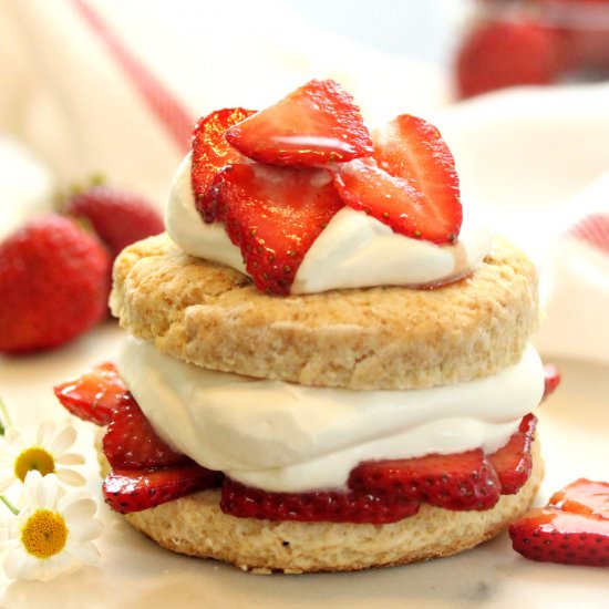 Grown-Up Strawberry Shortcake - Recipe photo by ELaBau