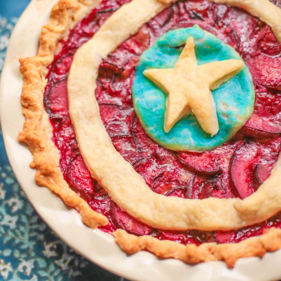 Bucky's Plum Pie - Recipe photo by sugarednerd