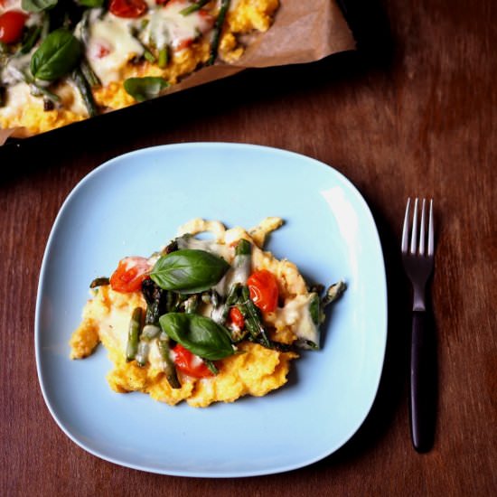Polenta Pizza - Recipe photo by Samieze