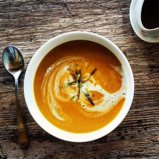 Sweet Potato Soup - Recipe photo by masappetit