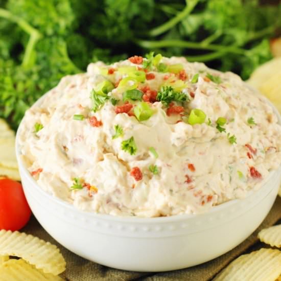 BLT Dip - Recipe photo by thekitchenismyplayground