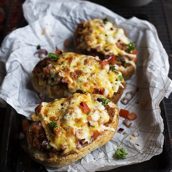 Beef Bolognese + Tomato Salsa Subs - Recipe photo by Aninas Recipes
