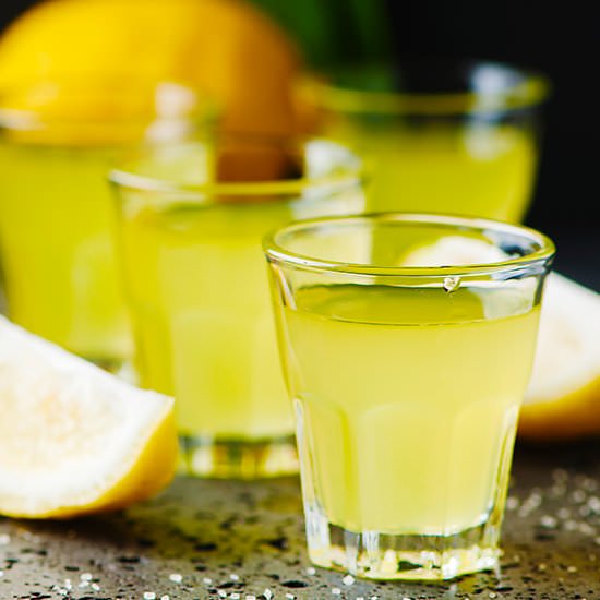 Limoncello – Italian Liqueur - Recipe photo by Cosi Italiano