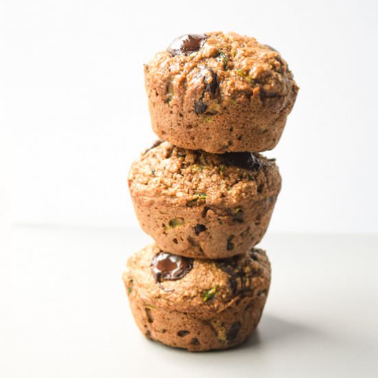 Zucchini Applesauce Muffins - Recipe photo by tastythin