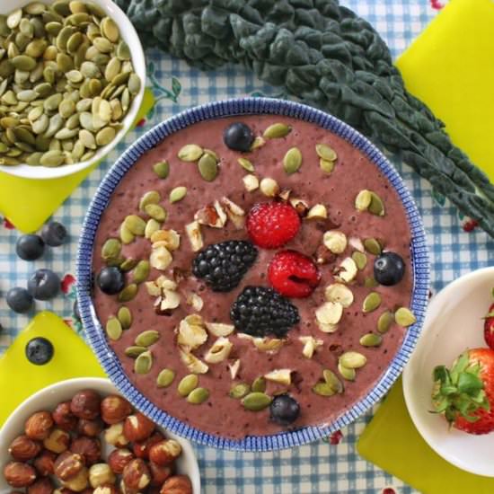 Oregon Smoothie Bowl - Recipe photo by Blog To Taste