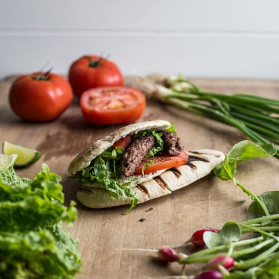 BBQ Beef Koftas - Recipe photo by HedgeComber