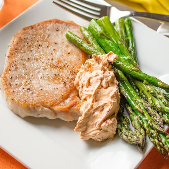 Chipotle Brined Pork Chops - Recipe photo by PearTreeKitchen