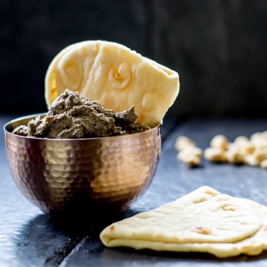 Vegan Smoky Garlic Mushroom Pate - Recipe photo by planetveggie