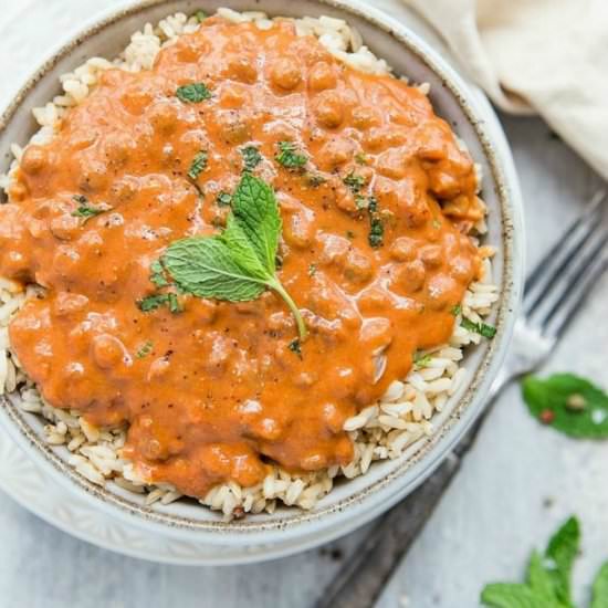 Easy Red Curry Lentil Recipe - Recipe photo by YuriElkaim1