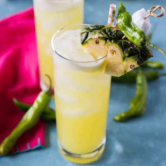 Spicy Pineapple Aguas Frescas - Recipe photo by lasxrcista