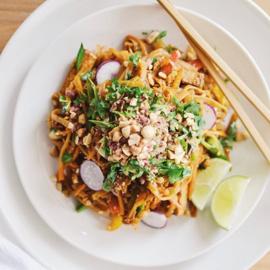 Baked Tofu Pad Thai - Recipe photo by HapaWay