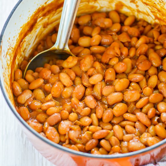 Vegetarian Baked Beans - Recipe photo by ChefDeHome