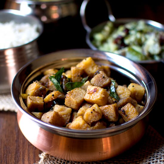 Yam Fry - Recipe photo by Pavani