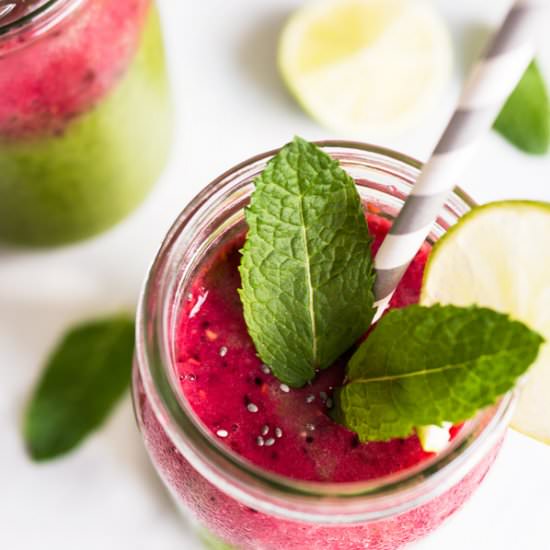 Coconut Water Smoothie - Recipe photo by platedcravings