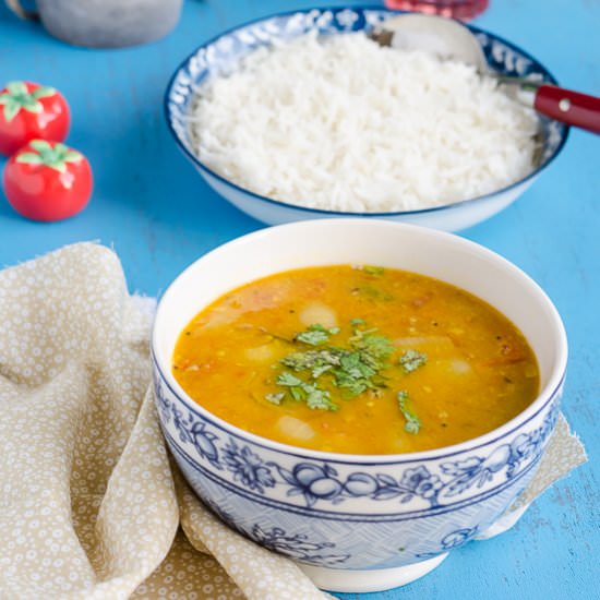 Tomato Dal - Recipe photo by MySpicyKitchen