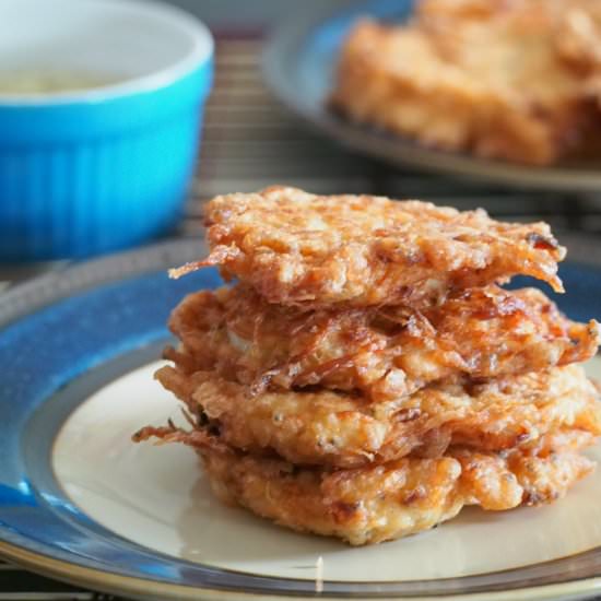 Tortang Dulong - Recipe photo by Woman Scribbles