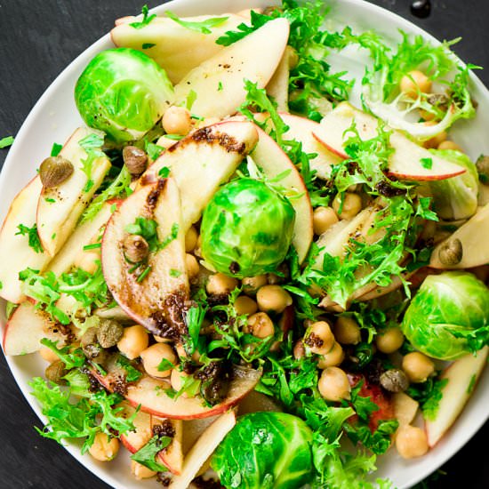Nordic Brussels Sprouts Salad - Recipe photo by Chefjar