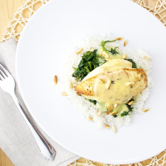 Chicken a la Florentine - Recipe photo by The FoodOlic